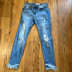 Kancan jeans women 5 26 boutique trending blue pants